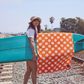 Slowtide Sun Dazed Beach Towel - Red