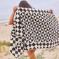 Slowtide Gatsby Beach Towel - Black