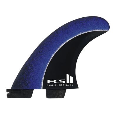 FCS 2 Gabriel Medina Signature PC Aircore Tri Fin - Blue