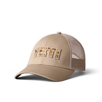 Yeti Camo Lb Trucker Hat Khaki