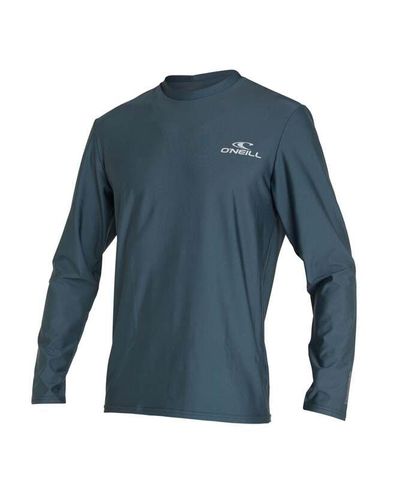 Oneill Reactor Uv Ls Rash Tee G/g Medium