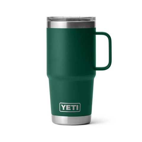 Yeti Rambler Travel Mug - 20 oz Black Forest Green LTD Edition