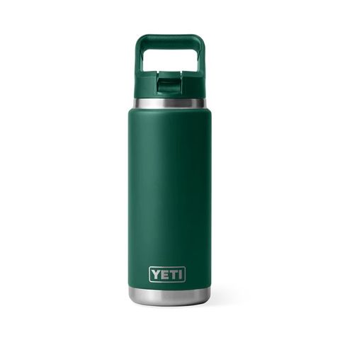 Yeti Rambler Straw Cap Bottle 26oz - Black Forest Green LTD Edition