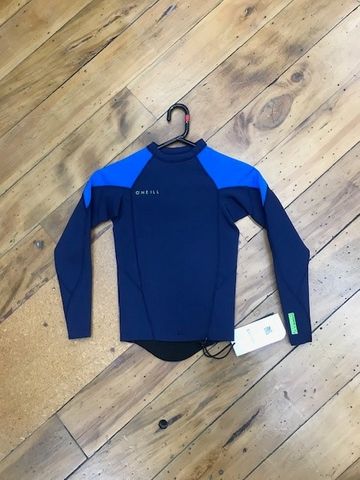 O'neill Youth Reactor Ls Crew Nvy/glo 12