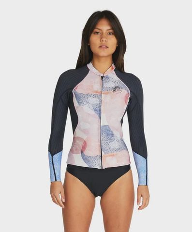 O'neill Wmns Blueprint Ls F Zip Jkt Lb 8