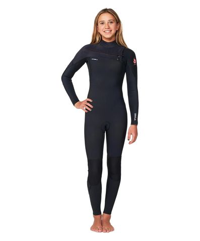 O'neill Girls Hyper Fire 3/2 Cz Blk 12