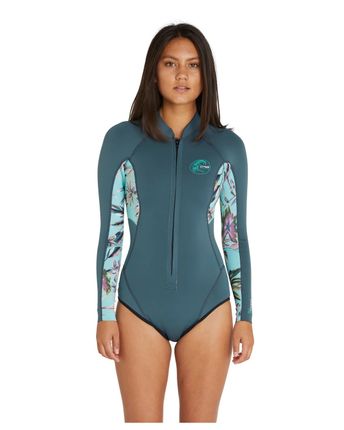 Oneill Bahia Fz Ls Cheeky Sp 2mm Shd 8