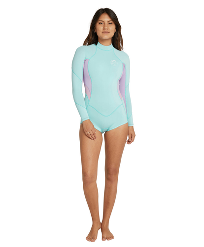 O'Neill Bahia Long Sleeve Mid Spring Suit 2mm - Lagoon