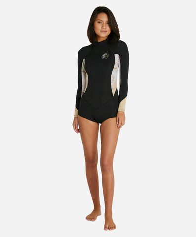 Oneill Bahia Bz Ls Mid Spr 2mm Blk/trl 8