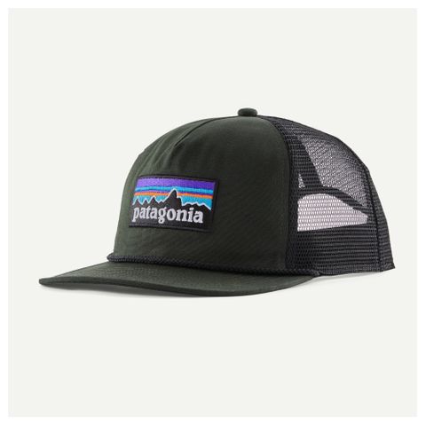 Patagonia P-6 Logo Airfarer Cap - Old Growth Green