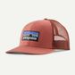 Patagonia P-6 Logo Trucker Hat - Potters Red