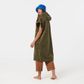 Slowtide The Digs Poncho S/m Green