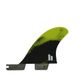 FCS II Mark Richards Twin + Stabiliser Fins - Black
