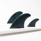 FCS II Power Twin + 1 Fin Set - Black