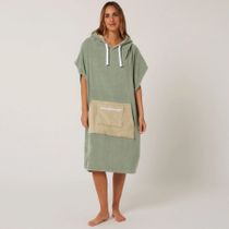 O&e Ladies Daydream Hooded Poncho Sage