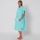 O&e Ladies Honey Hooded Poncho - Mint