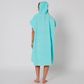 O&e Ladies Honey Hooded Poncho - Mint