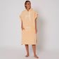 O&e Ladies Honey Hooded Poncho - Peach