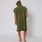 O&e Corp Men's Hooded Poncho - Military