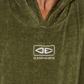 O&e Corp Men's Hooded Poncho - Military