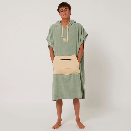 O&e Daybreak Men's Hooded Poncho - Sage