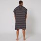 O&e Layz Men's Hooded Poncho - Charcoal