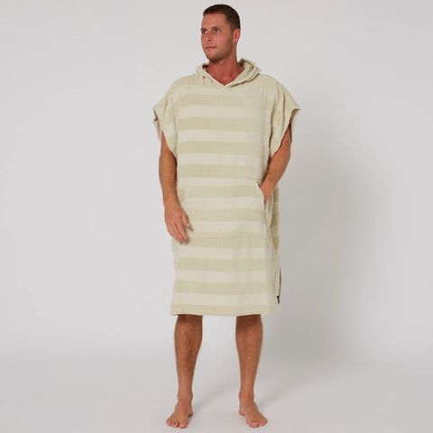 O&e Layz Men's Hooded Poncho - Sand
