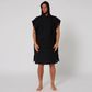 O&e  Mens Waffle Poncho - Black