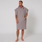 O&e  Mens Waffle Poncho - Fog