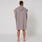 O&e  Mens Waffle Poncho - Fog