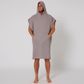 O&e  Mens Waffle Poncho - Fog