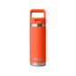 Yeti Rambler 18oz C Straw Bottle Papaya