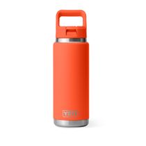 Yeti Rambler 26oz Straw Bottle Papaya