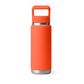 Yeti Rambler 26oz Straw Bottle Papaya