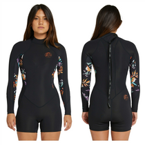 O'neill Bahia Sprng Mid Bz Ls Blk/aus 8