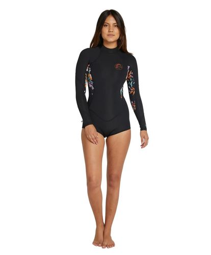 O'neill Bahia Sprng Mid Bz Ls Blk/aus 8