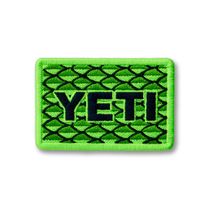 Yeti Scales Patch Green