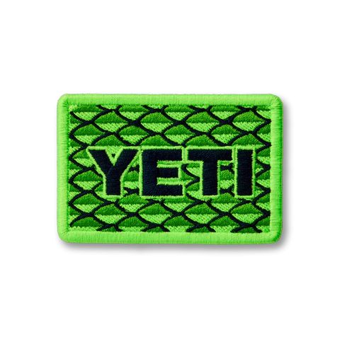 Yeti Scales Patch Green