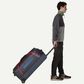 Patagonia Black Hole&reg; Wheeled Duffel 100L - Smolder Blue w/Amanita Red