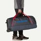 Patagonia Black Hole&reg; Wheeled Duffel 100L - Smolder Blue w/Amanita Red