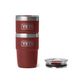 Yeti Rambler&reg; 8 oz (236 ml) Stackable Cup&nbsp;with Durasip&trade; ceramic lining - Stag Red LTD Edition