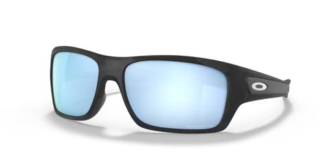Oakley Turbine Matte Black Camo With Deep Water Polarized