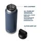 Yeti Rambler&reg; 46 oz (1.4L) Bottle With Chug Cap - Pace Purple