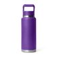 Yeti Rambler&reg; 36 oz (1065 ml) Straw Bottle WITH STRAW CAP - Pace Purple
