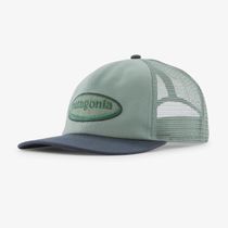 Patagonia Relaxed Trucker Hat '95 Oval Logo - Cover Green