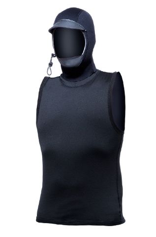 Xcel Sleeveless Polypro Hooded Vest