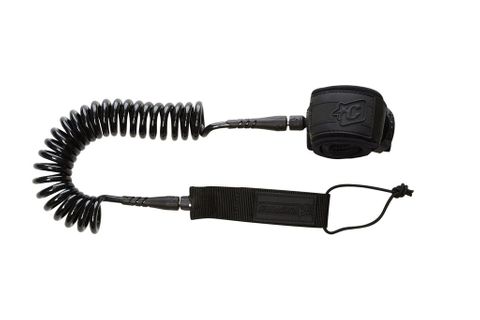 Creatures Sup Ankle Leash Coiled 10' Blk