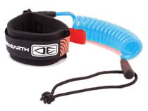 O&e Coiled Body Board Leash Blue