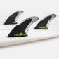 Fcs2 Carver Pc Carbon Tri Fins - Large