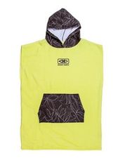 O&e Youth Hooded Poncho Lime